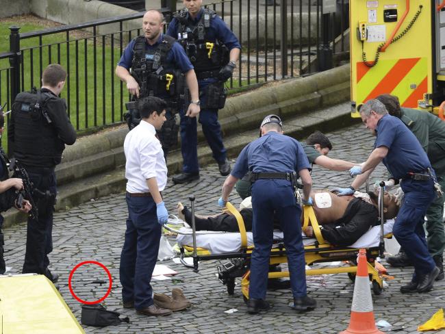 英国遭恐怖袭击-20人受伤，4人死亡